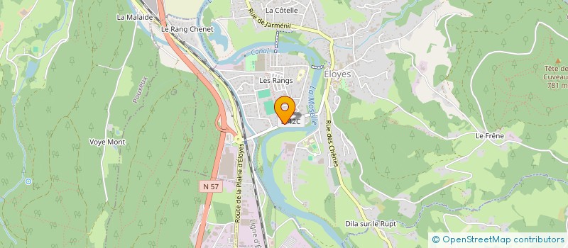 localisation de l'entreprise MADAME SARAH BLANCHARD  ARCHETTES