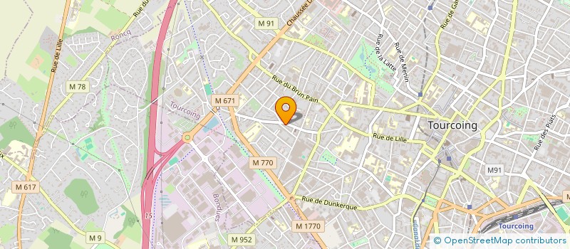 localisation de l'entreprise MADAME SARAH BOGAERT  TOURCOING