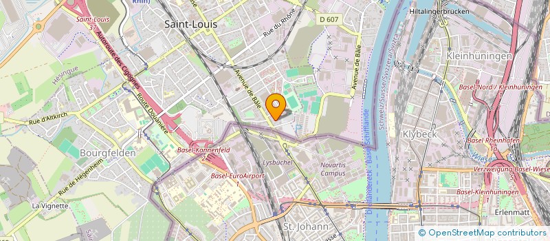 localisation de l'entreprise MADAME SARAH BONHOMME  SAINT-LOUIS