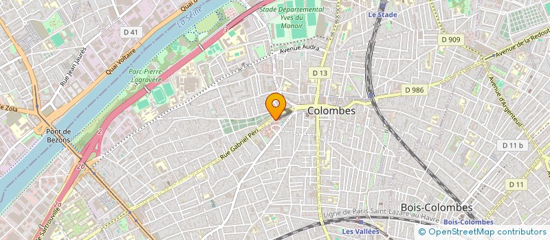 localisation de l'entreprise MADAME SARAH BOUALI à COLOMBES