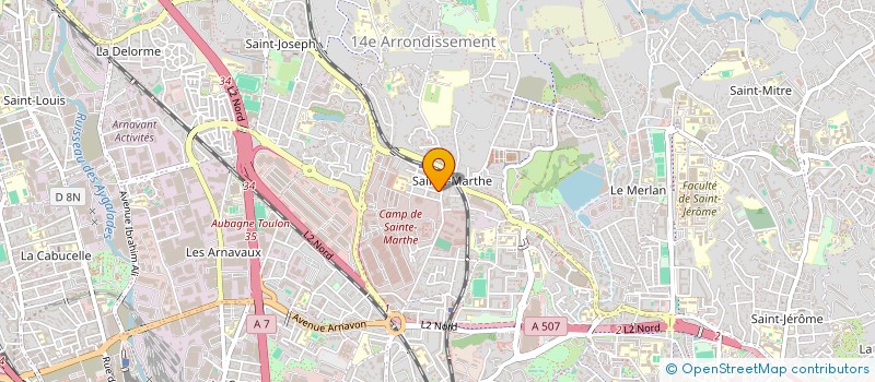 localisation de l'entreprise MADAME SARAH BOUCHEMA à MARSEILLE