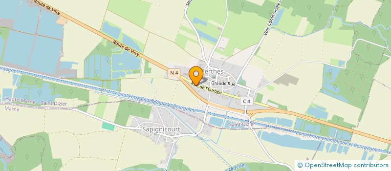 localisation de l'entreprise MADAME SARAH BOUDRICHE à PERTHES