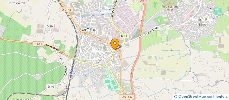 localisation de l'entreprise MADAME SARAH BOUGHDIRI  ELNE