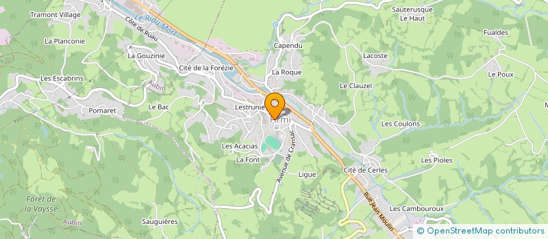 localisation de l'entreprise MADAME SARAH BOUGNOL  FIRMI