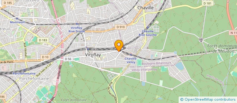 localisation de l'entreprise MADAME SARAH BOUHAFS  VIROFLAY