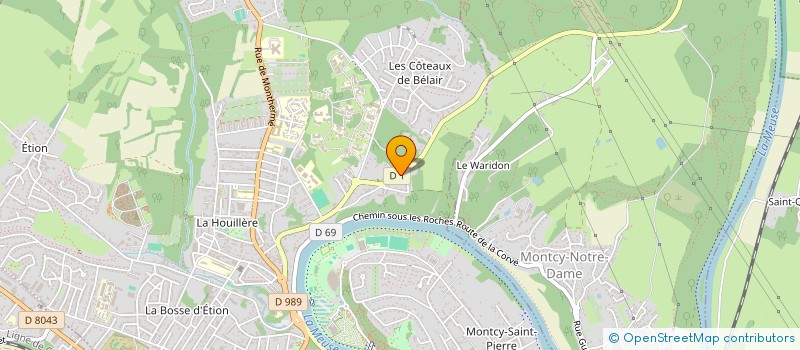 localisation de l'entreprise MADAME SARAH BOUILLOT  CHARLEVILLE-MEZIERES