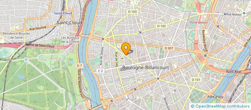 localisation de l'entreprise MADAME SARAH BOUL LEFEUVRE à BOULOGNE-BILLANCOURT