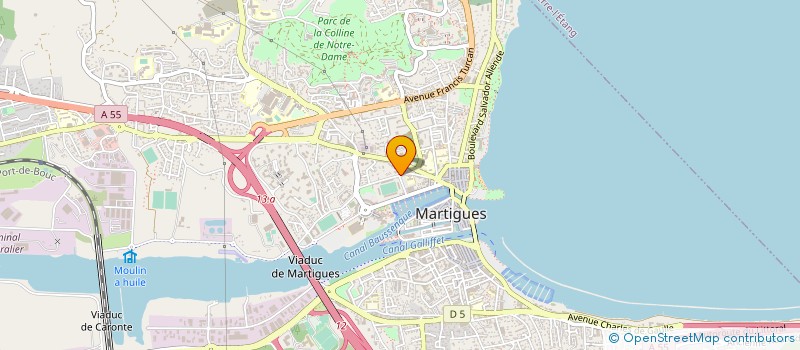 localisation de l'entreprise MADAME SARAH BOULEUC à MARTIGUES