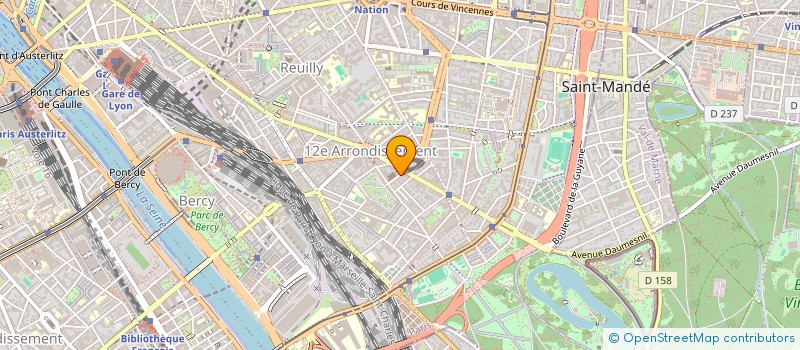 localisation de l'entreprise MADAME SARAH BOUMENIR  PARIS