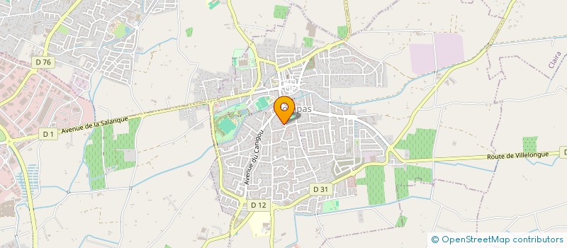 localisation de l'entreprise MADAME SARAH BOUNOUA  BOMPAS