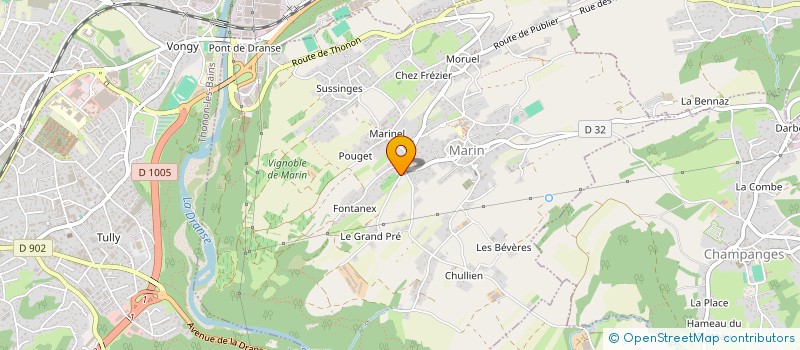 localisation de l'entreprise MADAME SARAH BOURABAOUI  MARIN