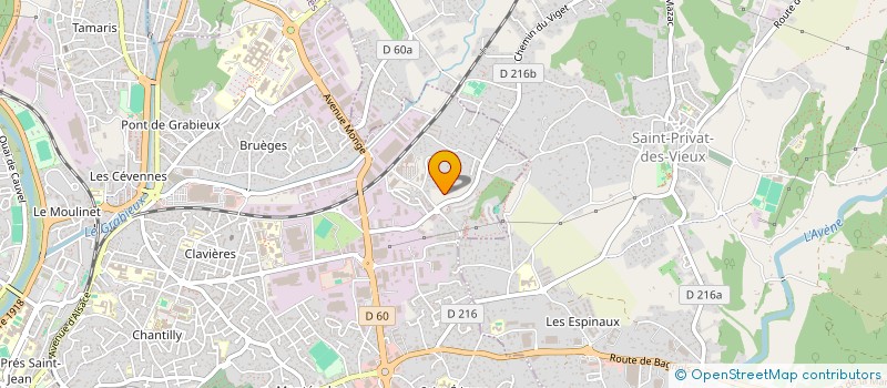 localisation de l'entreprise MADAME SARAH BOUSIREB à ALES