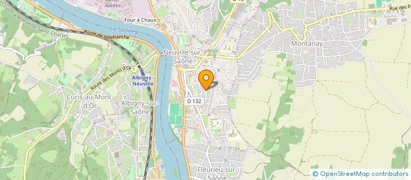 localisation de l'entreprise MADAME SARAH BOUSSAID  NEUVILLE-SUR-SAONE