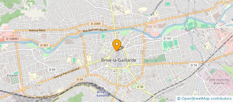 localisation de l'entreprise MADAME SARAH BOUSSALHAM à BRIVE-LA-GAILLARDE
