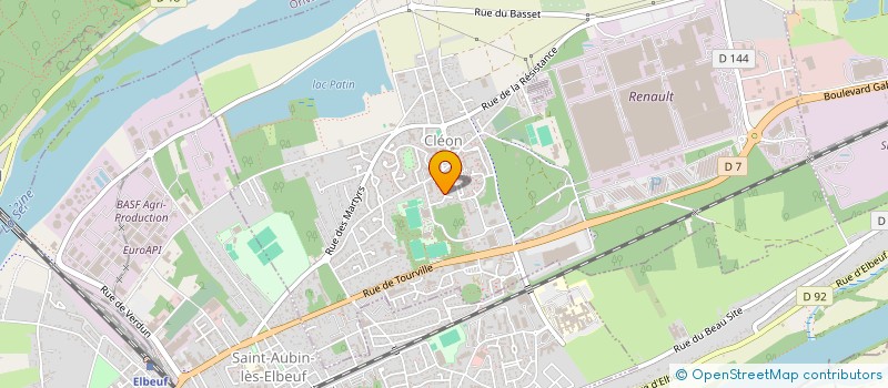 localisation de l'entreprise MADAME SARAH BOUTEILLER  CLEON