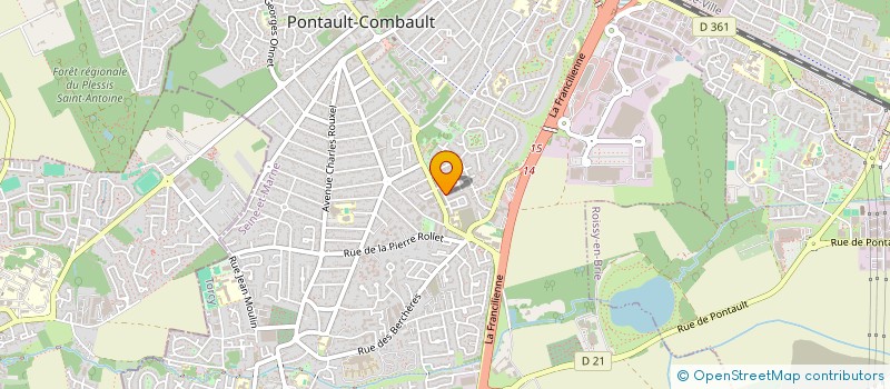 localisation de l'entreprise MADAME SARAH BOUZOMMITA à PONTAULT-COMBAULT