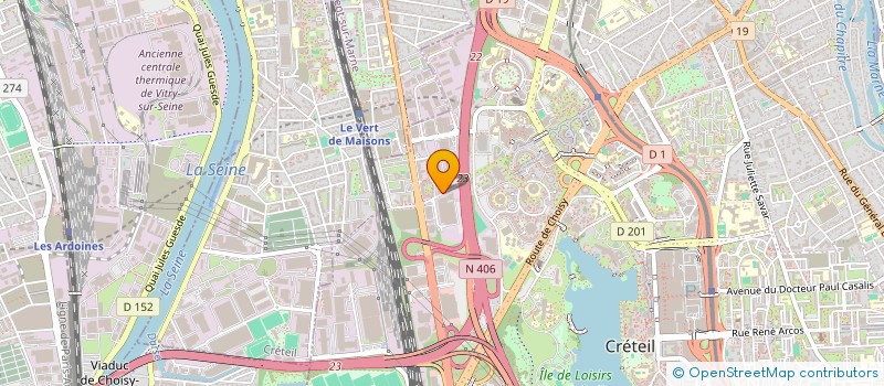 localisation de l'entreprise MADAME SARAH BRAHIMI  CRETEIL