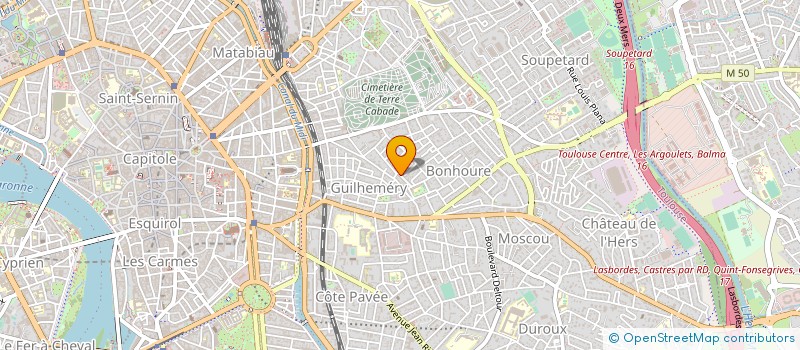 localisation de l'entreprise MADAME SARAH BRAUMAN à TOULOUSE