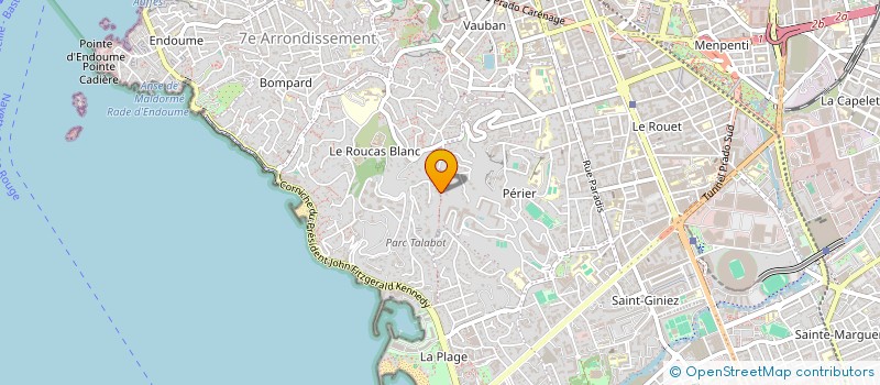 localisation de l'entreprise MADAME SARAH BRECHARD  MARSEILLE