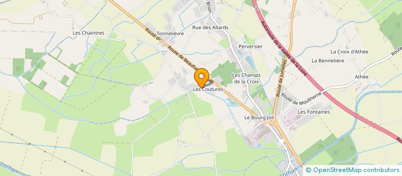 localisation de l'entreprise MADAME SARAH BRETON  GENNES-VAL-DE-LOIRE