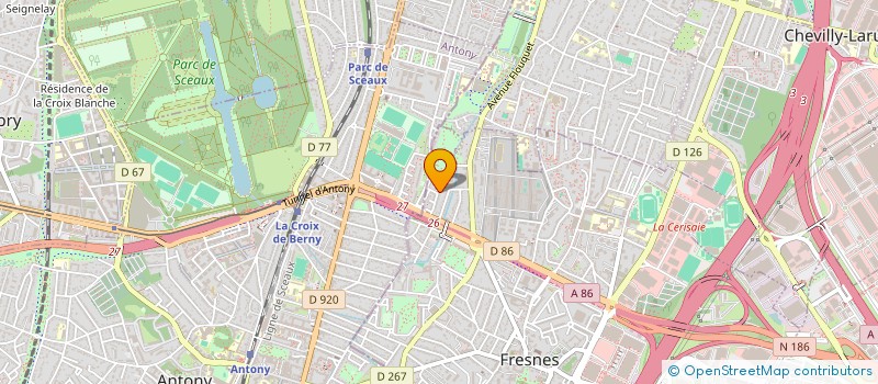 localisation de l'entreprise MADAME SARAH BRICQUET  FRESNES