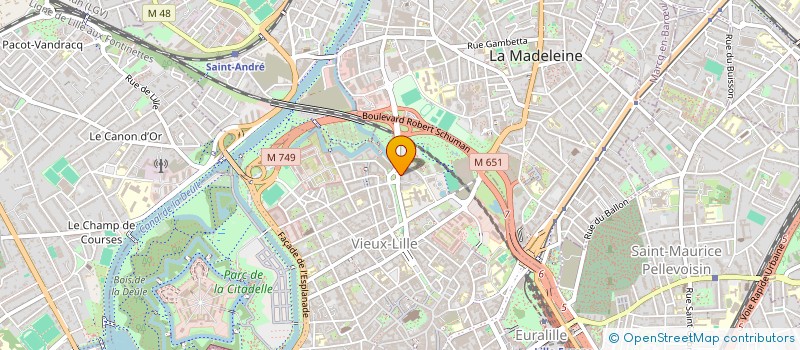 localisation de l'entreprise MADAME SARAH BRIN à LILLE