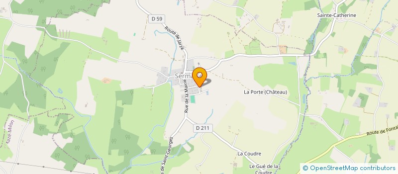 localisation de l'entreprise MADAME SARAH BRIVAIN  LOIRE-AUTHION