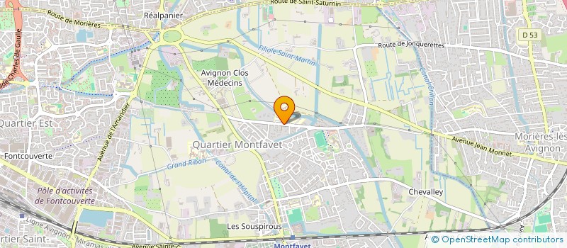 localisation de l'entreprise MADAME SARAH BROCCO  AVIGNON