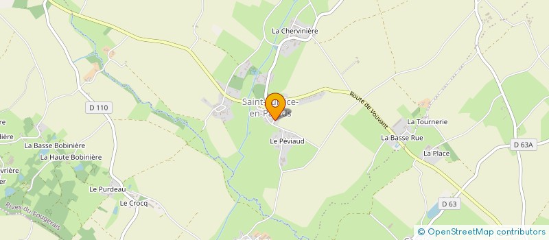 localisation de l'entreprise MADAME SARAH BROSSARD  RIVES-DU-FOUGERAIS