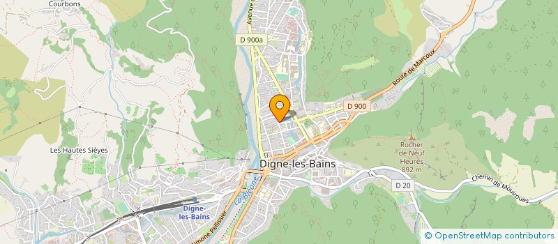 localisation de l'entreprise MADAME SARAH BRUEL à DIGNE-LES-BAINS