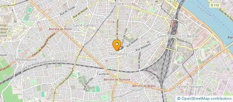 localisation de l'entreprise MADAME SARAH BRUNET  BORDEAUX