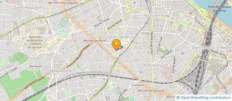 localisation de l'entreprise MADAME SARAH BRUYERE  BORDEAUX