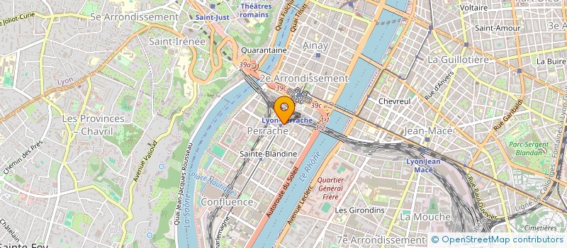 localisation de l'entreprise MADAME SARAH BUISSON  LYON