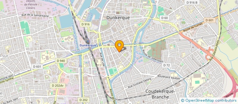 localisation de l'entreprise MADAME SARAH BULTEZ à DUNKERQUE