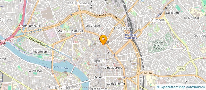 localisation de l'entreprise MADAME SARAH CABIZZA à TOULOUSE