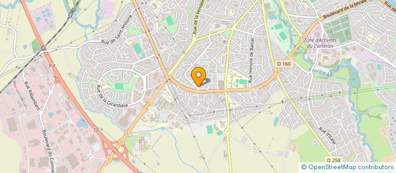 localisation de l'entreprise MADAME SARAH CALENDREAU  CHOLET