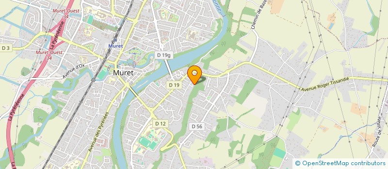 localisation de l'entreprise MADAME SARAH CALFON  MURET