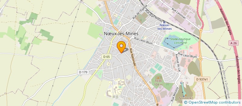 localisation de l'entreprise MADAME SARAH CALLENS  NUX-LES-MINES