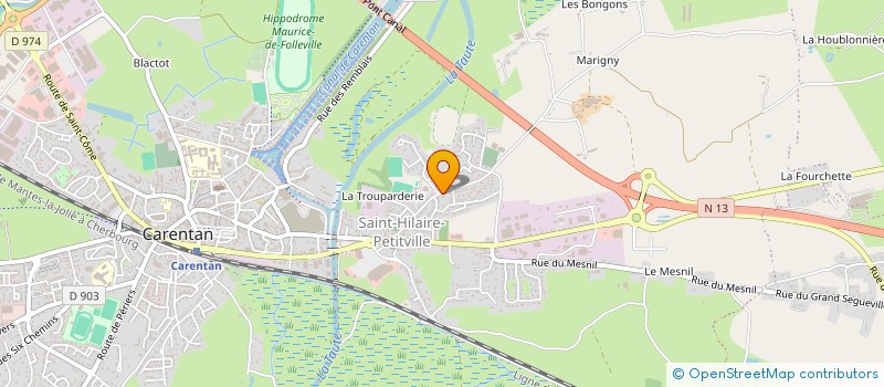 localisation de l'entreprise MADAME SARAH CAPELLE  CARENTAN-LES-MARAIS