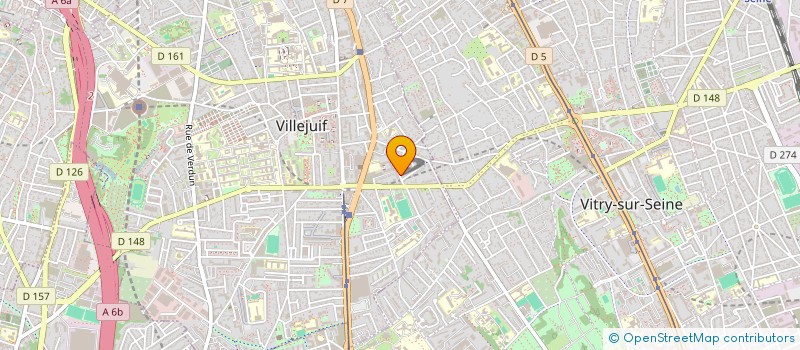 localisation de l'entreprise MADAME SARAH CARAVELLA  VILLEJUIF