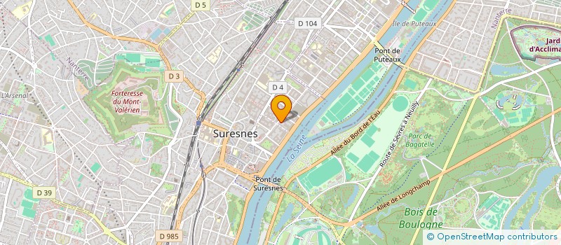 localisation de l'entreprise MADAME SARAH CARLIER à SURESNES