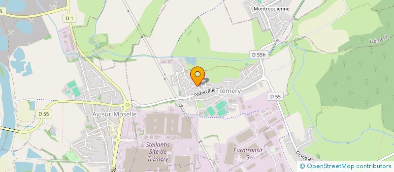 localisation de l'entreprise MADAME SARAH CASPAR  TREMERY