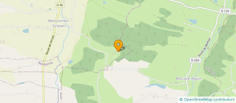 localisation de l'entreprise MADAME SARAH CASULA  MONCORNEIL-GRAZAN