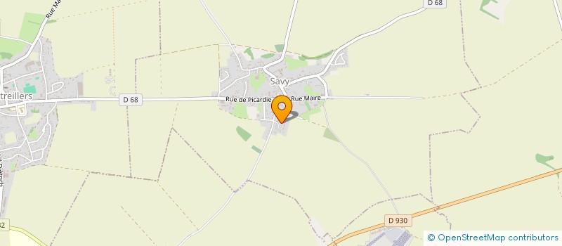 localisation de l'entreprise MADAME SARAH CATRY  SAVY