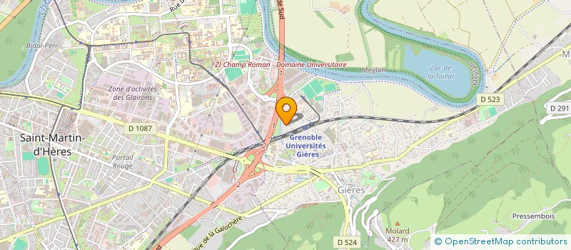 localisation de l'entreprise MADAME SARAH CAYOT  GIERES