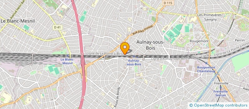 localisation de l'entreprise MADAME SARAH CHAA à AULNAY-SOUS-BOIS