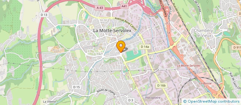 localisation de l'entreprise MADAME SARAH CHAKRI à LA MOTTE-SERVOLEX
