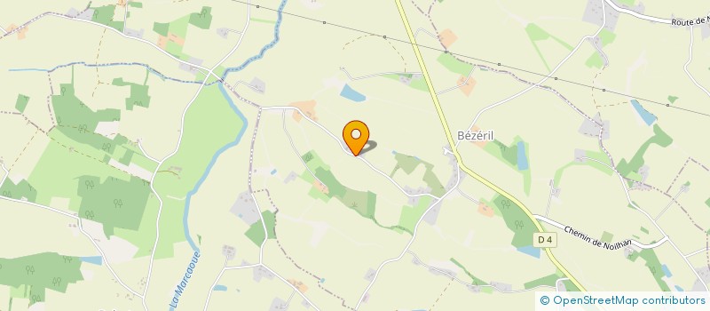 localisation de l'entreprise MADAME SARAH CHAMPEVAL  BEZERIL