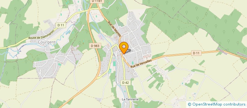 localisation de l'entreprise MADAME SARAH CHAOUCH à SEPTEUIL