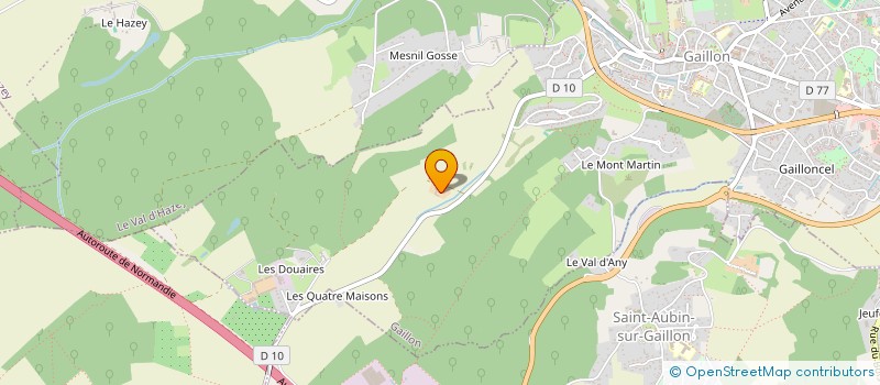 localisation de l'entreprise MADAME SARAH CHAOUCH à LE VAL D'HAZEY